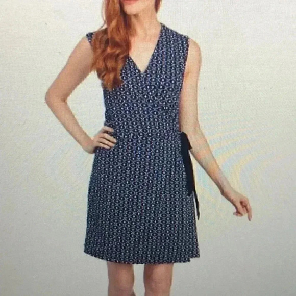 Laundry Reversible Wrap Dress sz S - Picture 6 of 9